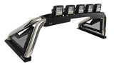 15-24 Ford F-150 Go Rhino 911600PS Sport Bar 2.0 w/ Power Actuated Retractable Light Mount - Polished Stainless Steel