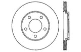 05-14 Ford Mustang GT 4.0L/4.6L V6/V8 StopTech 128.61087L Cross Drilled Left Rear Rotor