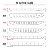 19-24 Ford Ranger Go Rhino 6903685 Brackets for RB Running Boards