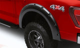 21-23 Ford F-150 (Excl. Lightning) LUND RX150SB RX-Rivet Style Smooth Fender Flares - Black (2 Pc. Rear)