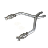 11-14 Ford Mustang V6 3.7 BBK 1461 High Flow Catted Short X-Pipe