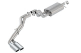 19-23 Ford Ranger 2.3L Ecoboost Borla 140789 S-Type Dual Side Cat-Back Exhaust-Polished