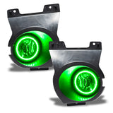 11-14 Ford F-150 ORACLE Lighting 8107-004 Pre-Assembled Halo Fog Lights - Green