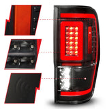 19-23 Ford Ranger ANZO 311446 Full LED Taillights w/ Lightbar Sequential Signal Black Housing - Clear Lens