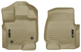 15-23 Ford F-150 SuperCrew/SuperCab Husky Liners 18363 WeatherBeater Tan Front Floor Liners