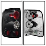 04-08 Ford F-150 Spyder 5003195 Euro Tail Lights Black