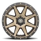 21-23 Ford Bronco ICON 1820908350BR Rebound 20 x 9 / 6 x 5.5 / 0mm Offset 5in BS Bronze Wheel