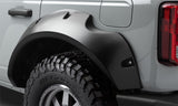 21-23 Ford Bronco 4-Door Bushwacker 20960-02 Pocket Style Flares 4pc-Black