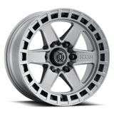 21-23 Ford Bronco ICON 3417858347TT Raider 17 x 8.5 / 6 x 5.5 / 0mm Offset 4.75in BS Titanium Wheel