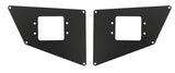 15-20 Ford F-150 Go Rhino 281731T BR20 Rear 3x3 Flush Mount Light Plates - Textured Black