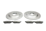 17-23 Ford F-150 / Raptor Alcon BKR3430X1227 Rear Pad & Rotor Kit (Use w/ Stock Calipers) w/ Elect Park Brake