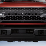 21-23 Ford Bronco Ford Racing Performance M-1447-BLMB Bronco Grille Lettering Overlay Kit - Black