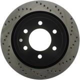 18-22 Ford Raptor StopTech 128.65153L w/ Electronic Parking Brake Sport Cross Drilled Left Rear Rotor