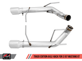 11-14 Ford Mustang V8 5.0L AWE Tuning 3020-32040 S197 Axle-back Exhaust - Track Edition (Chrome Silver Tips)