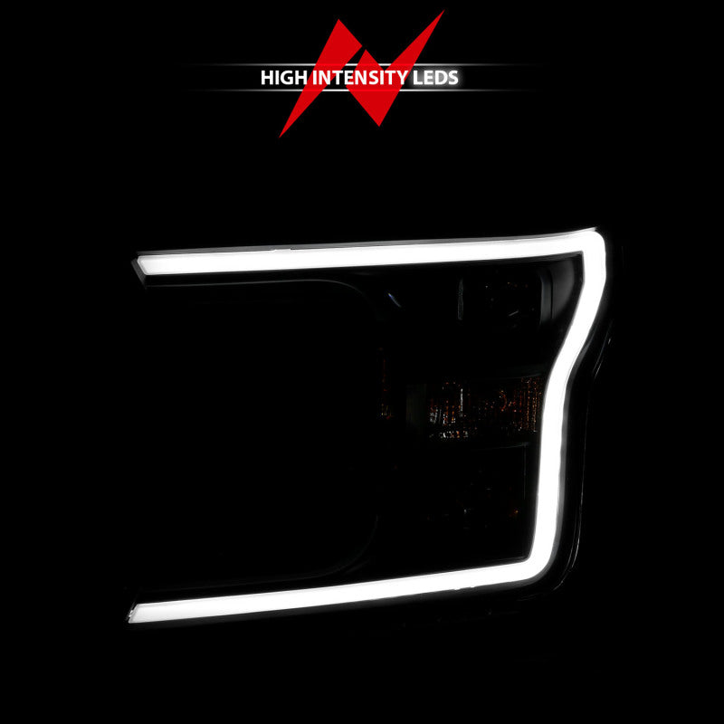 18-20 Ford F-150 Anzo 111467 Projector Plank Style Headlights