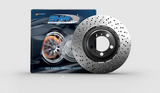 15-19 Ford Mustang GT350 5.2L SHW Performance FRX43315 Rear Cross-Drilled LW Brake Rotor (FR3Z2C026C)