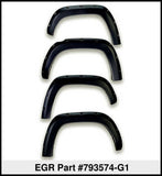 18-20 Ford F-150 EGR 793574-G1 Bolt-On Look Color Match Fender Flares - Set - Shadow Black