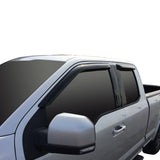 15-24 Ford F-150 SuperCab Westin 72-37446 Wade Slim Wind Deflector 4pc -Smoke