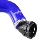 15-18 Ford Mustang Mishimoto MMHOSE-MUS8-15UBL Silicone Upper Radiator Hose - Blue