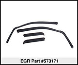 09-14 Ford F-150 / 10-14 Raptor EGR 573171 F/S Pickup Extended Cab In-Channel Window Visors Set of 4