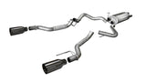 17-20 Ford Raptor V6 3.5L Ecoboost Corsa 14397GNM Sport Cat-Back Dual Rear Exit w/ 5in Gunmetal Tip