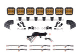 21-23 Ford Bronco Diode Dynamics DD7233 SS5 Sport CrossLink Windshield -Yellow Combo Lightbar Kit