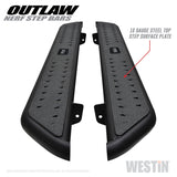 15-23 Ford F-150 / 17-23 Raptor Westin 58-53935 Outlaw Nerf Step Bars - Textured Black