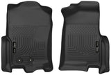 11-17 Ford Expedition Husky Liners 55341 X-Act Contour Front Black Floor Liners