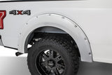 15-17 Ford F-150 Bushwacker 20935-12 Styleside Pocket Style Flares 4pc 78.9 / 67.1 / 97.6in Bed - Oxford White