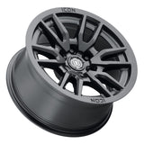 21-23 Ford Bronco ICON 2417858347SB Vector 6 17x8.5 6x5.5 0mm Offset 4.75in BS 106.1mm Bore Satin Black Wheel