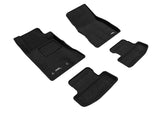 15-23 Ford Mustang 3D MAXpider L1FR08504709 Elegant 1st & 2nd Row (2 Eyelets) - Floor Mat Set (Black)