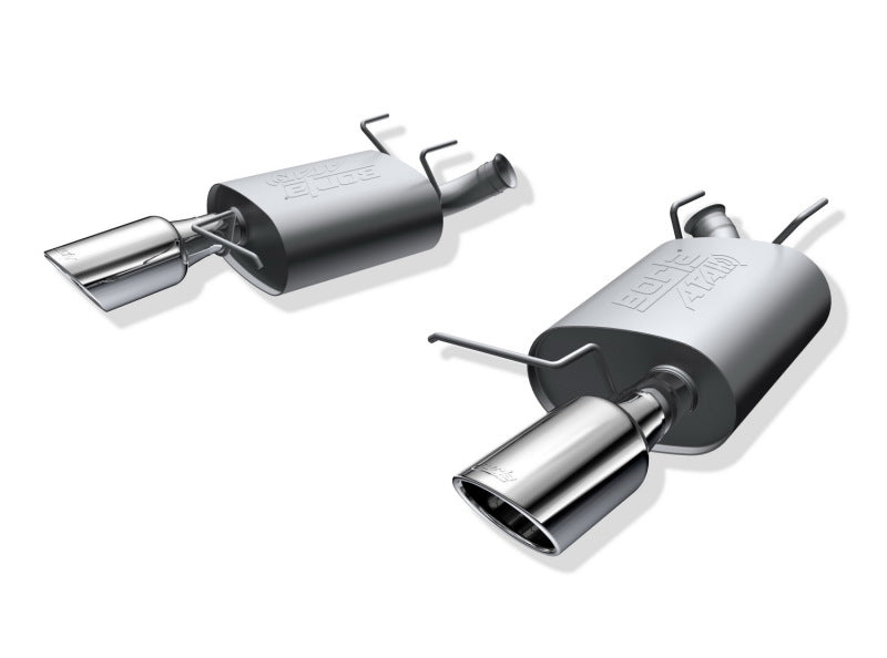 11-14 Ford Mustang V6 Borla 11792 ATAK Exhaust Aggressive Split