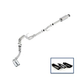 15-20 Ford F-150 2.7L / 3.5L / 5.0L Ford Racing Performance M-5200-F1550RECA Cat-Back Extreme Exhaust System Side Exit w/ Chrome Tips