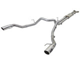 17-20 Ford F-150 Raptor V6 3.5L aFe 49-43045-P MACHForce XP Exhaust Cat-Back SS-409 (tt) w/ Polished Tips