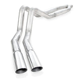 11-14 Ford F-150 V8 5.0L Stainless Works FT11CB 3in Exhaust S-Tube Mufflers Behind Passenger Rear Tire Exit