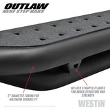 15-23 Ford F-150 / 17-23 Raptor Westin 58-53935 Outlaw Nerf Step Bars - Textured Black