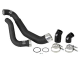 18-20 Ford F-150 V6 3.0L Power-Stroke AFE 46-20364-B 3.5in-3in BladeRunner Aluminum Hot & Cold Charge Pipe Kit-Black