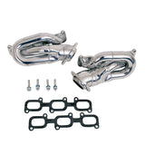 11-17 Ford Mustang V6 BBK 14420 Silver Ceramic Shorty Headers Performance Upgrade