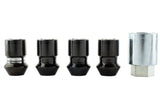 21-23 Ford Bronco Ford Racing M-1A043-B M12 x 1.5 Black Security Lug Nut Kit - Set of 4