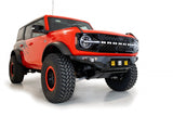 21-23 Ford Bronco Addictive Desert Designs F230194120103 Bomber Front Bumper (w/ 3 Baja Designs LP4 Mounts)