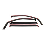 04-08 For F-150 SuperCrew Westin 72-37485 Wade In-Channel Wind Deflector 4pc -Smoke