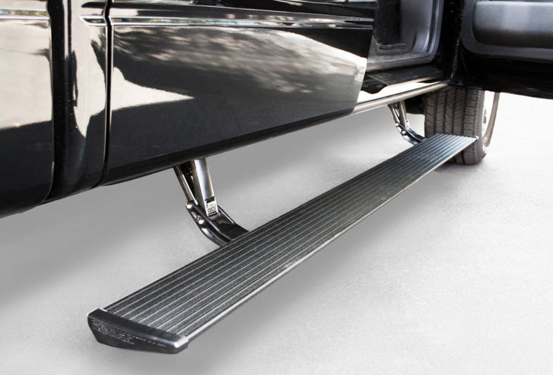 3" Steel Side Steps Nerf Bars – Fits 2009-2014 Ford F-150 Super Crew Cab (Chrome/Black)