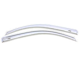 AVS Front Window Ventvisor 04-08 Ford F-150 Standard Cab 2pc - Chrome Wind Deflectors AVS