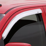 AVS Front Window Ventvisor 04-08 Ford F-150 Standard Cab 2pc - Chrome Wind Deflectors AVS