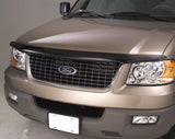 AVS Hoodflector Low Profile Acrylic Hood Shield 15-20 Ford F-150 V6 & V8 - Smoke Hood Deflectors AVS