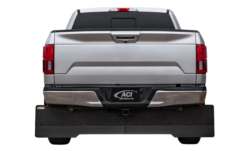 Access Rockstar 21+ Ford F-150 (Except Raptor) Full Width Tow Flap (w/Heat Shield) - Black Urethane Mud Flaps Access