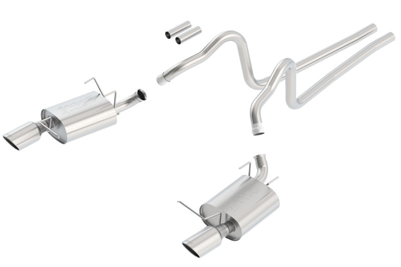 Borla 11-14 Ford Mustang 3.7L 6cyl 6spd RWD SS S-Type Catback Exhaust Catback Borla