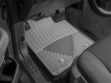 09-14 Ford F-150 WeatherTech W137GR Front Rubber Mats - Grey