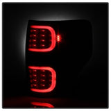 09-14 Ford F-150 xTune 9038495 LED Tail Lights -Black Housing Smoked Lens