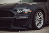 18-23 Ford Mustang Anderson Composites AC-FB18FDMU-ST-GF Type-ST Fiberglass Front Bumper w/ Lip (Req Anderson Fenders)